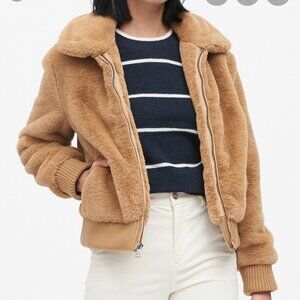 Faux Fur Bomber bomber  Jacket
